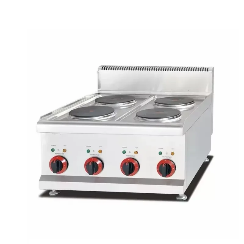 High Quality Commercial Restaurant Four-Port Desktop Induction Cooker for Electrotermal Kitchen Machine 9.2KW Customized