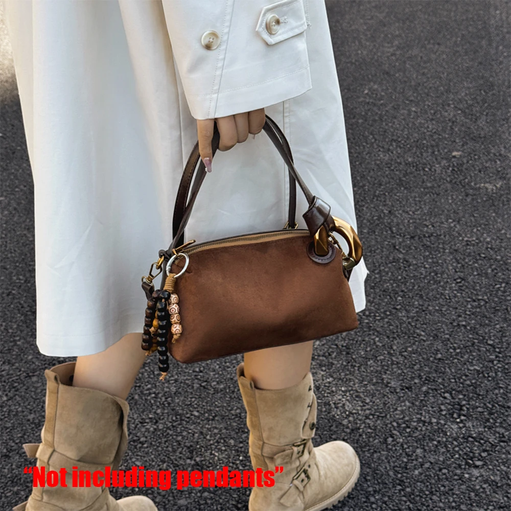 

Casual Minimalist Retro Shoulder Bag Niche Design Korean Version Autumn and Winter New Handbag Crossbody Bag