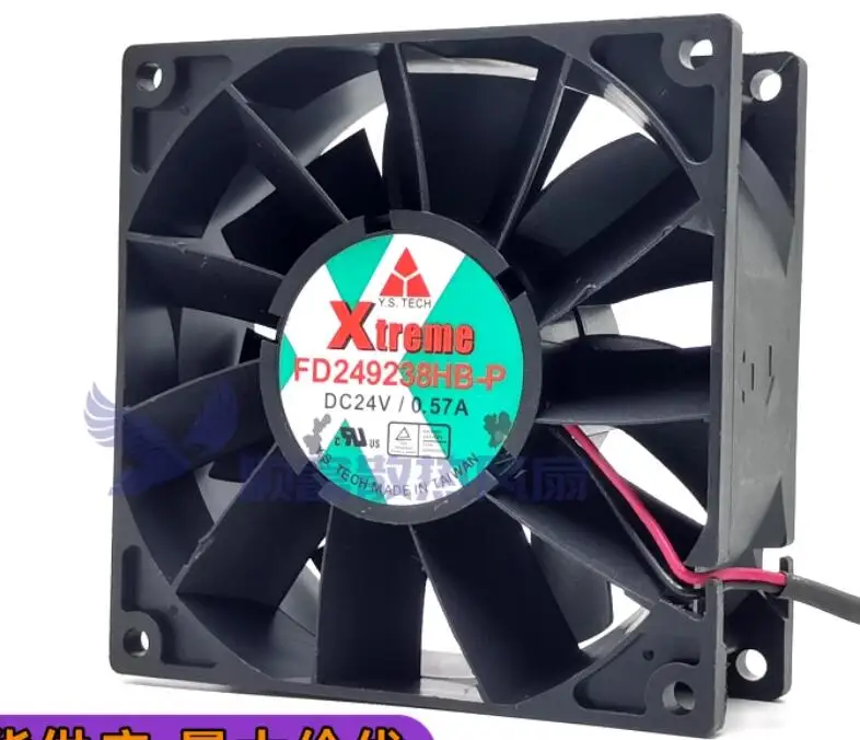 

Ltsf For Y.S TECH FD249238HB-P DC 24V 0.57A 90x90x38mm 2-Wire Server Cooling Fan 9cm