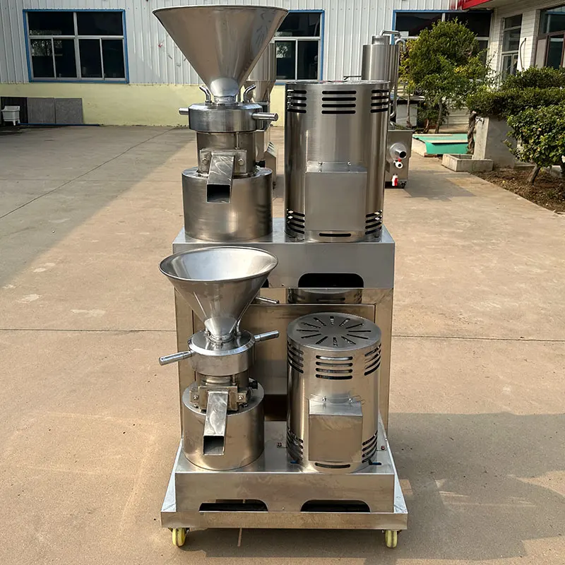 

Коллоидная мельница из нержавеющей стали для обработки арахисового масла, кунжутной пасты, орехов, поддержка индивидуальной обработки