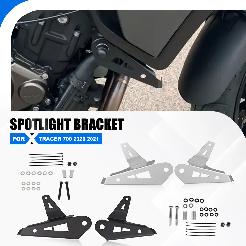 

TRACER 7 700 GT Fog Lights Auxiliary Bracket Driving Lamp Spotlight Bracket Holder Spot Light For YAMAHA TRACER 700 2020 2021