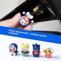 New Car Tire Valve Caps Bicycle Motorcycle Electric Vehicle Air Valve Core Anti-Leakage Caps Suitable for Automobiles And Bicycl