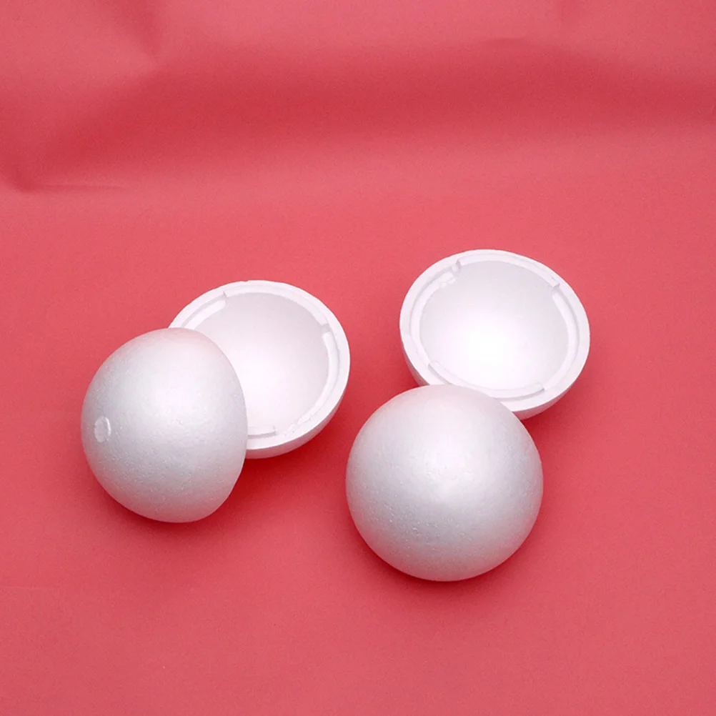 

4Pcs Hollow Balls for DIY Blank Balls Decorations Crafts Projects Party Decorations Unfinished Modeling Wedding Valentine