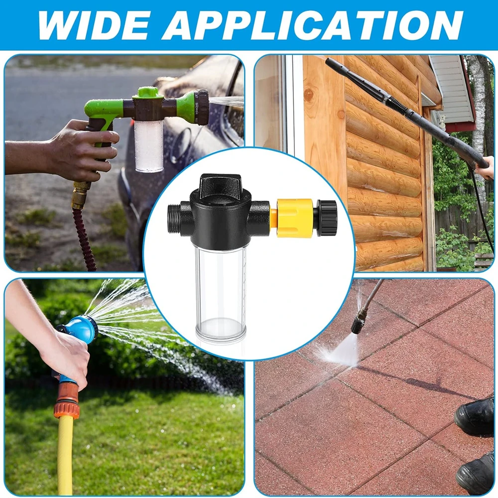 

Engine Flusher Boat Engine Flush Mixer Liquid Flow Valve For Salt Remover Solution Connects With Garden Hose Spray Nozzle