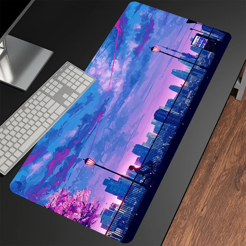 Mouse Pads Moon Landscape Gaming Mousepads 400x900 Large Mousepad Gamer Rubber Mat Company Desk Pad Design For Gift 