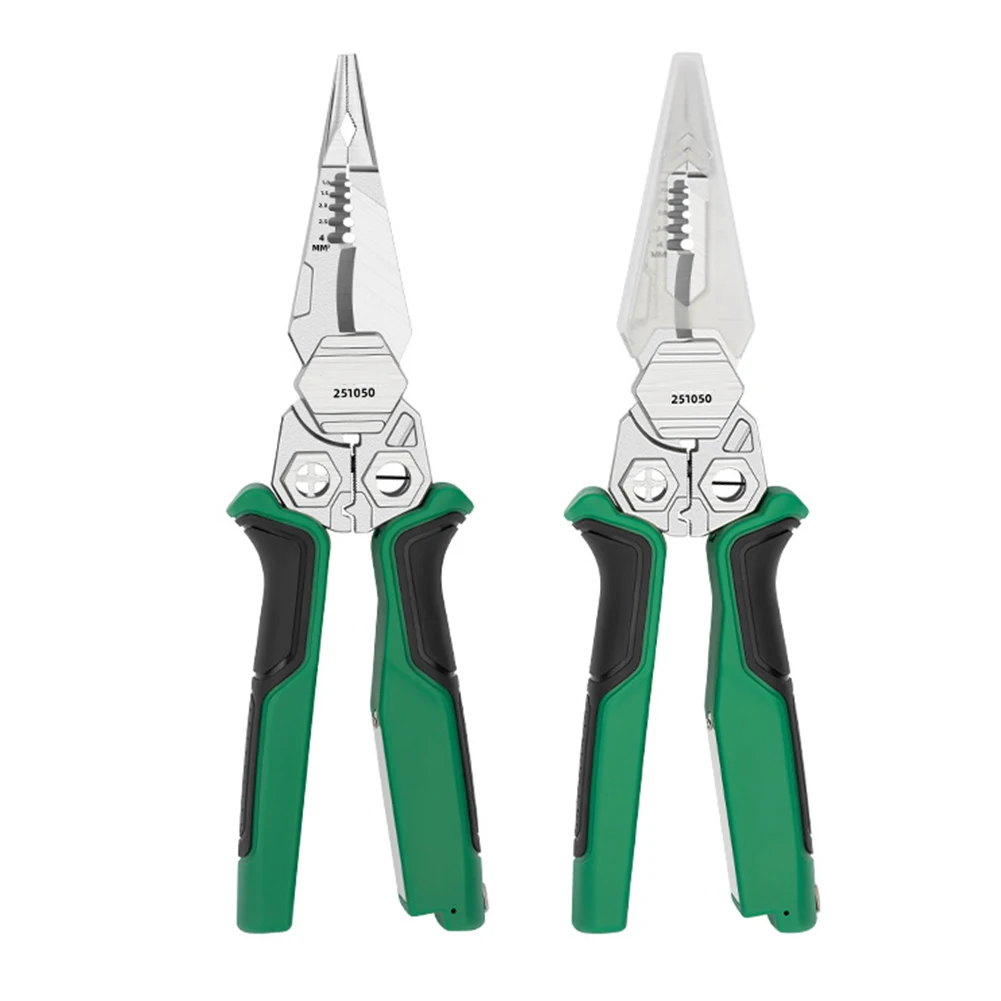 7-in-1 Multi-Function Wire Stripper Pliers: Essential Tool For Electricians 7-in-1 Multi-Function Wire Stripper