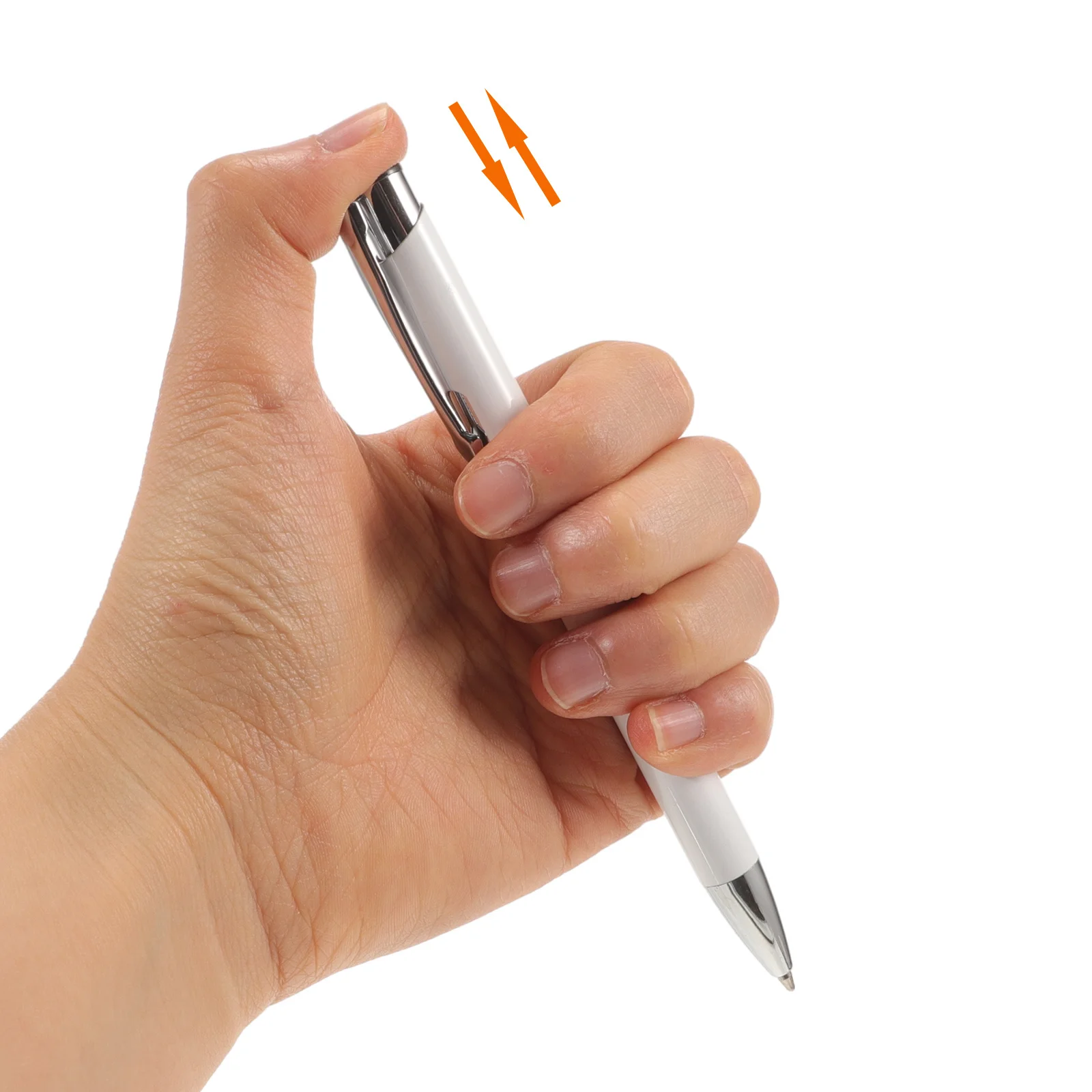 

6Pcs Metal Ballpoint Pens Retractable Smooth Writing School Office Business Gifts Retractable Ballpoint Pens School Pen