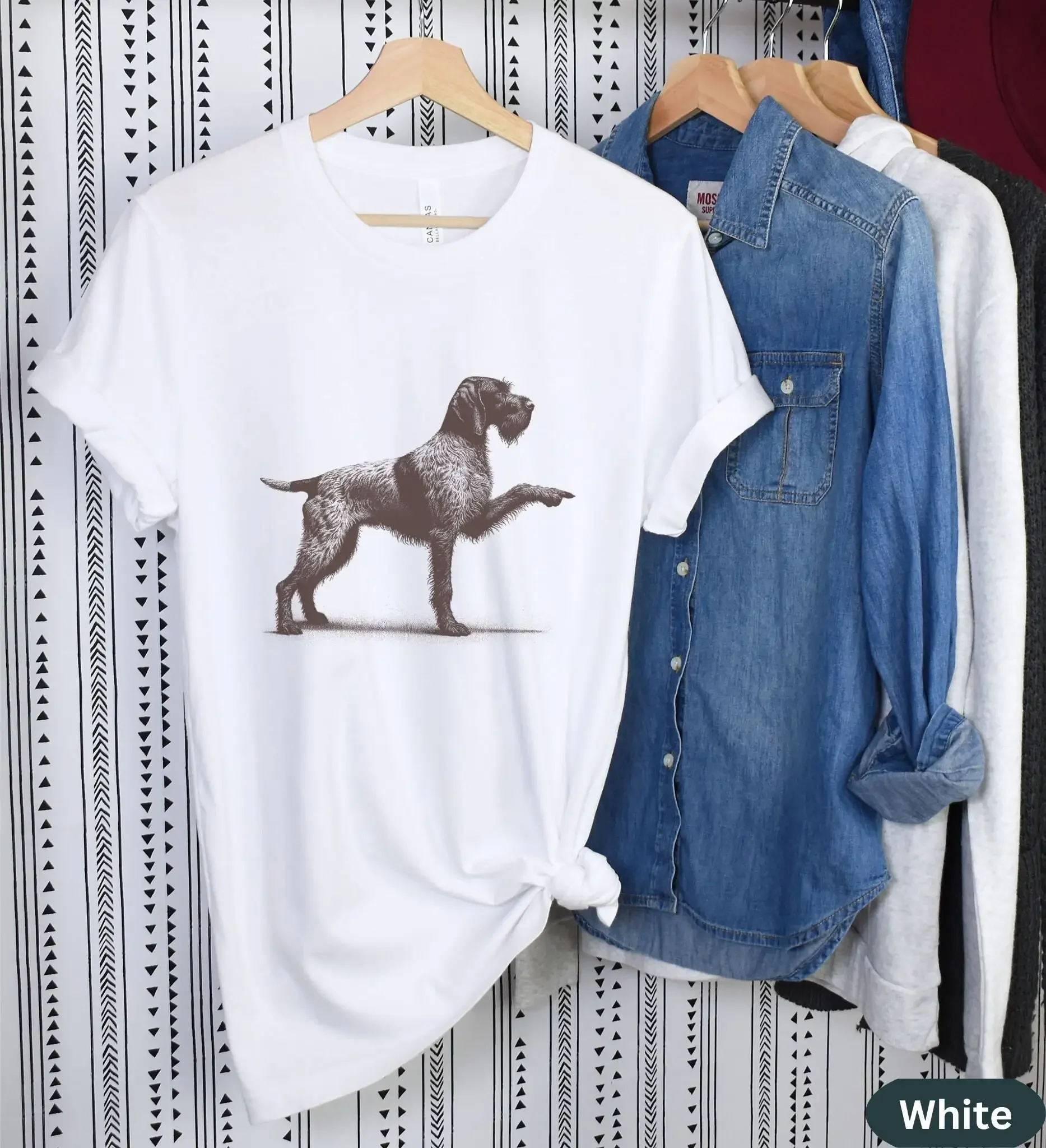 Funny German Wirehaired Pointer Person T Shirt Gwp S For Dog Dad Hunting Fathers Day Husband Pet People Him His