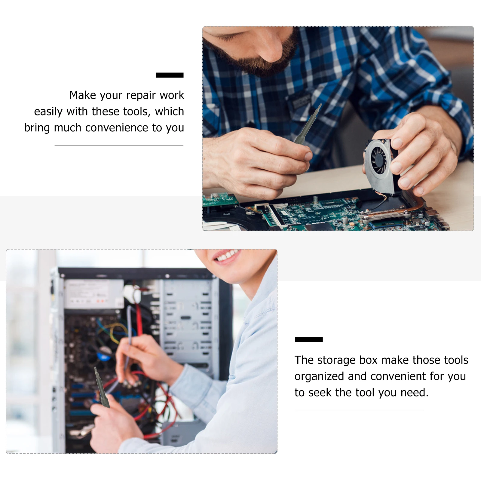 

1 set Multi-Function Screwdriver Set Electronics Repair Tools Magnetic Bit Lightweight Portable Maintenance Kit Disassembly