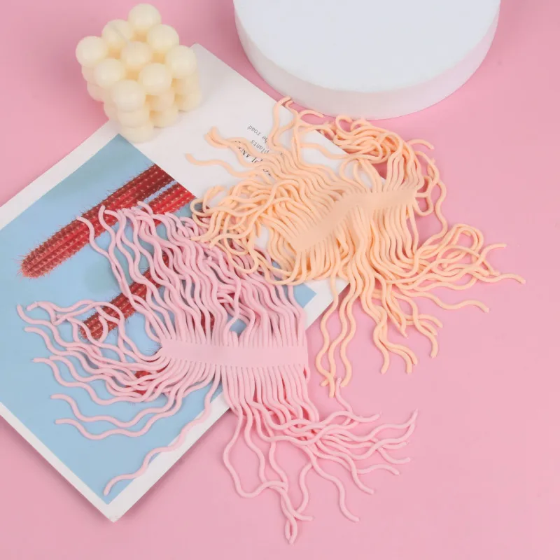 Stretchy Spaghetti Ball Fidget String Noodles Sensory Toy Fiddle Autism Stress Toy Classroom Tools Childhood Education Toys