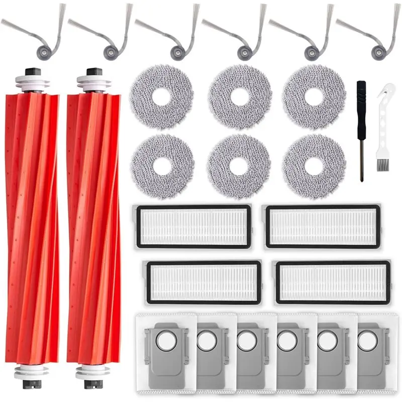 

Комплект аксессуаров A40Z-26 для робота-пылесоса Roborock QV 35A/QV 35S, сменные аксессуары: щетка, мешки для сбора пыли, фильтр.