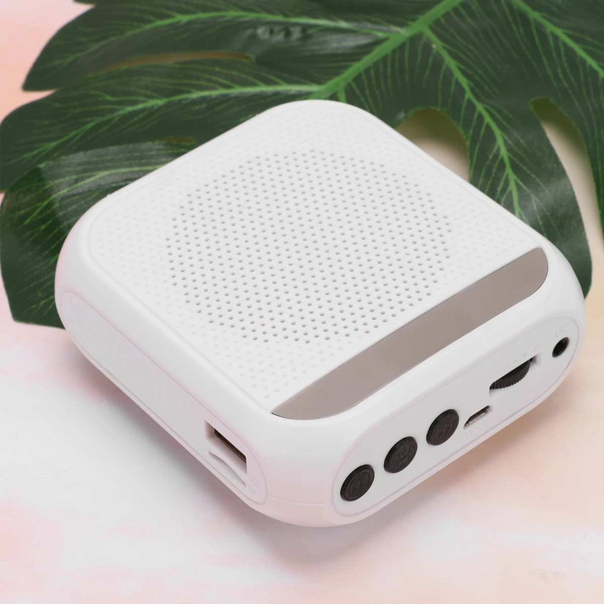 

Wireless Voice Amplifier 2200mAh Clear Sound No Distortion 1000㎡ Portable Megaphone Headset Loud Speaker Sound Amplification