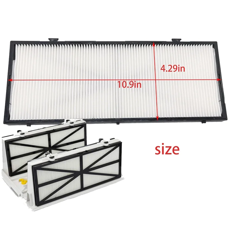 4 Pack Replacement Robotic Pool Cleaner Filter Cartridges 9991425-R4 for Dolphin Deluxe 4 Deluxe 5 Robotic Pool Cleaners