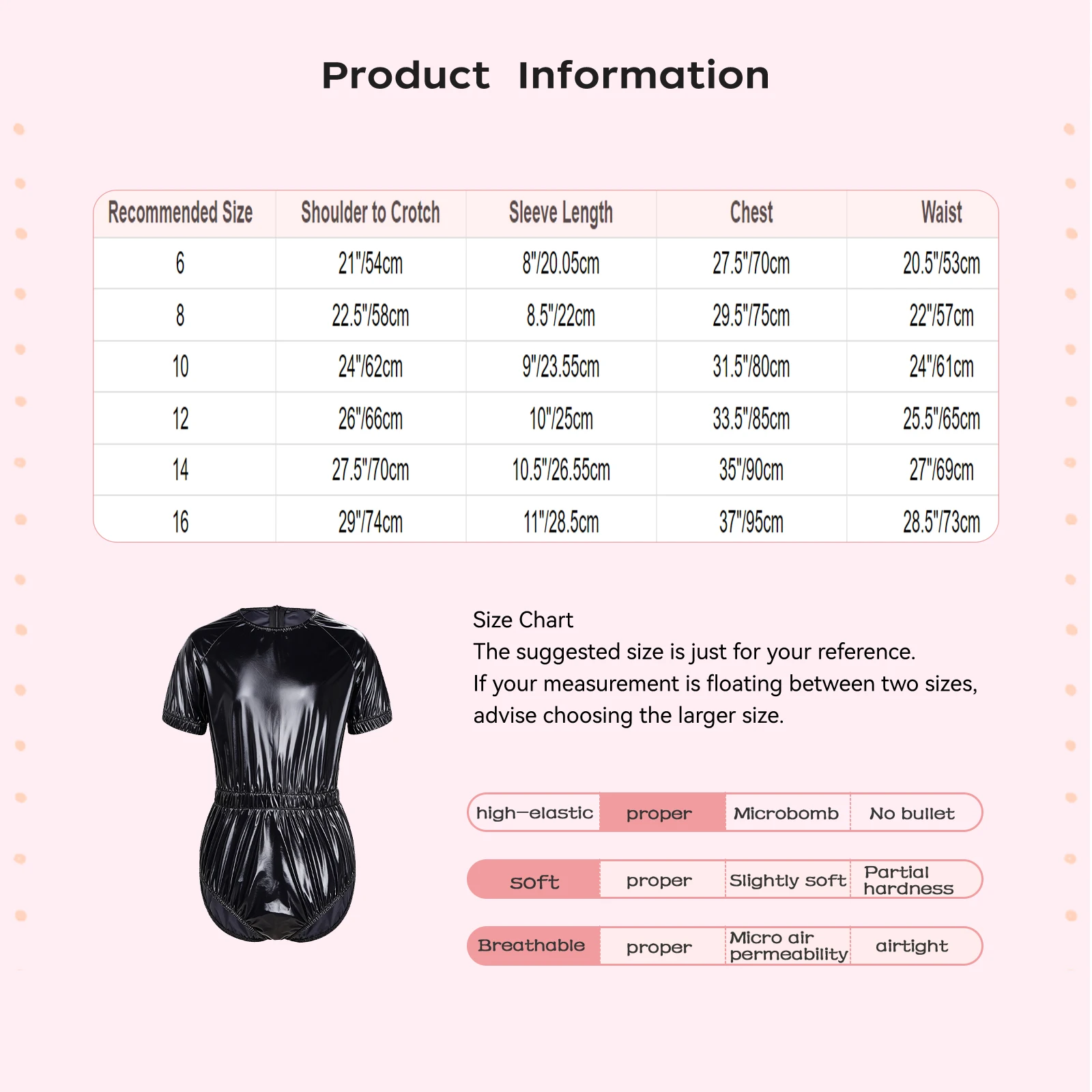 Boys Girls Waterproof Glossy Bodysuit Resistant Leak-proof Washable Diaper Cover Romper Special Needs Adaptive Jumpsuit Swimwear