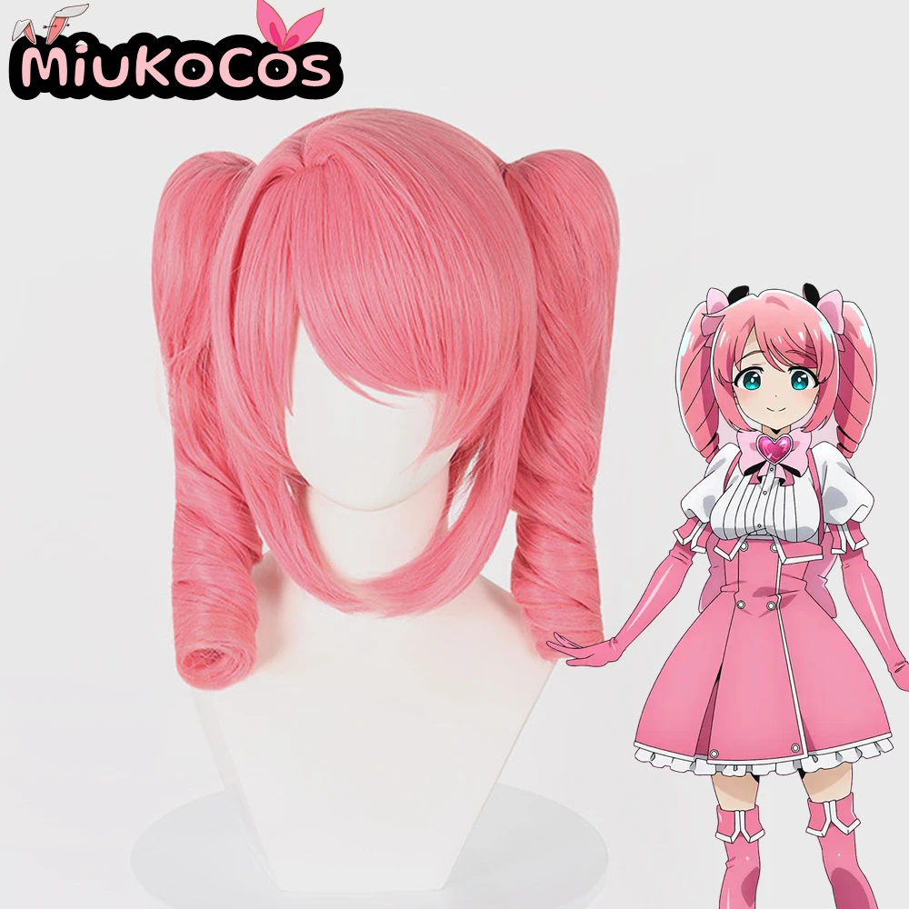 IN STOCK Hana-bishi Haruka Cosplay Wig MiukoCosplay Anime Gushing over Magical Girls Cosplay