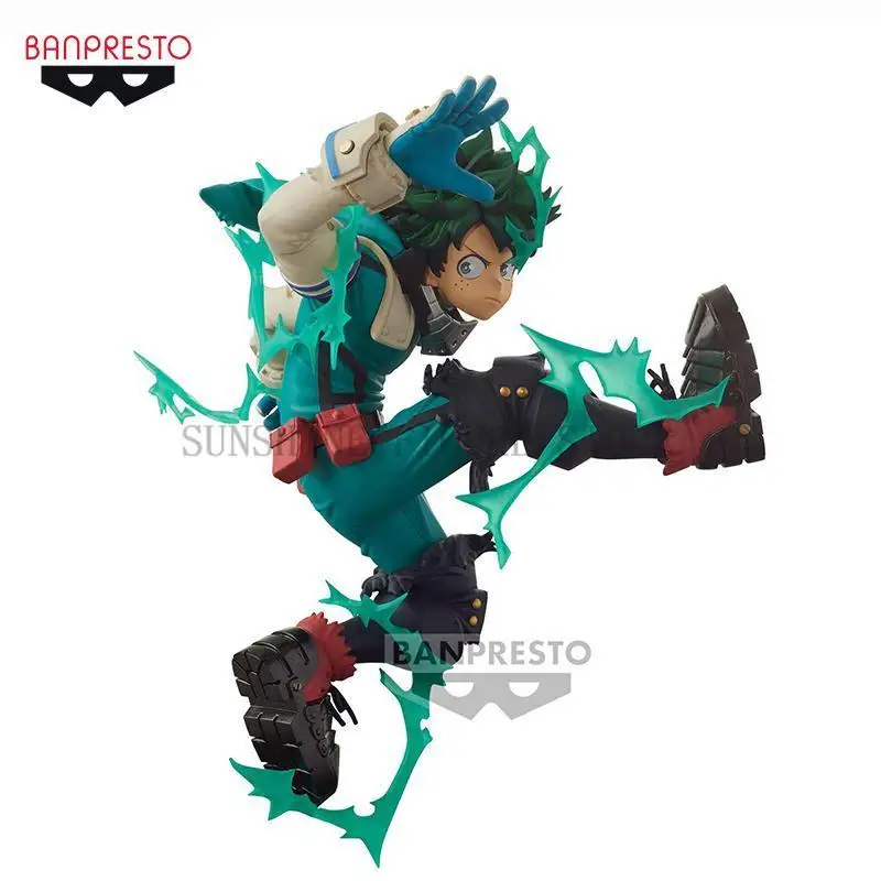 Original In Stock Banpresto My Hero Academia Midoriya Izuku Deku Anime Action Figure Model Boxed Toys Collectibles Gift Genuine