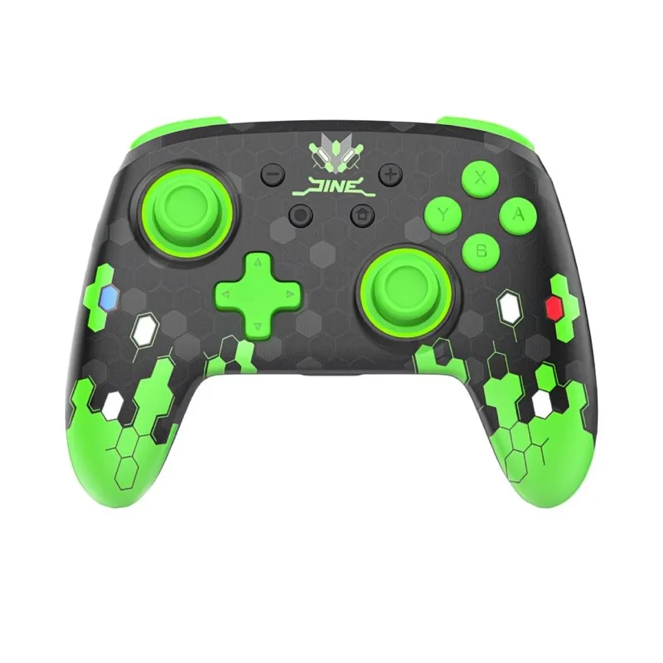 

Беспроводной геймпад IINE Jormungandr Series для Switch 2 Pro с джойстиком Hall, RGB-подсветкой, NFC и функцией Turbo