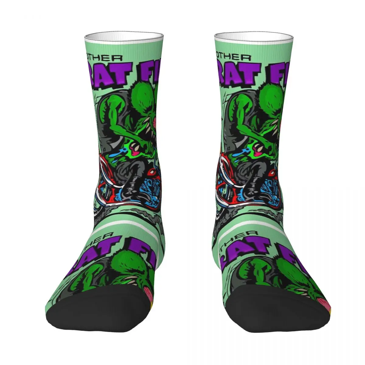 

Harajuku Tales Of The Rat Fink 6 Men Women Socks Motion Beautiful Spring, Summer, Autumn, and Winter Dressing Gifts