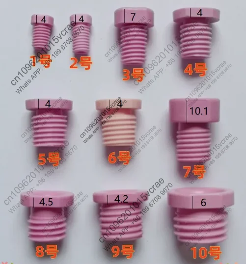 5pcs screw hollow screw thread porcelain eye m8/m10/m12/m14/m16/m18/m20/m24