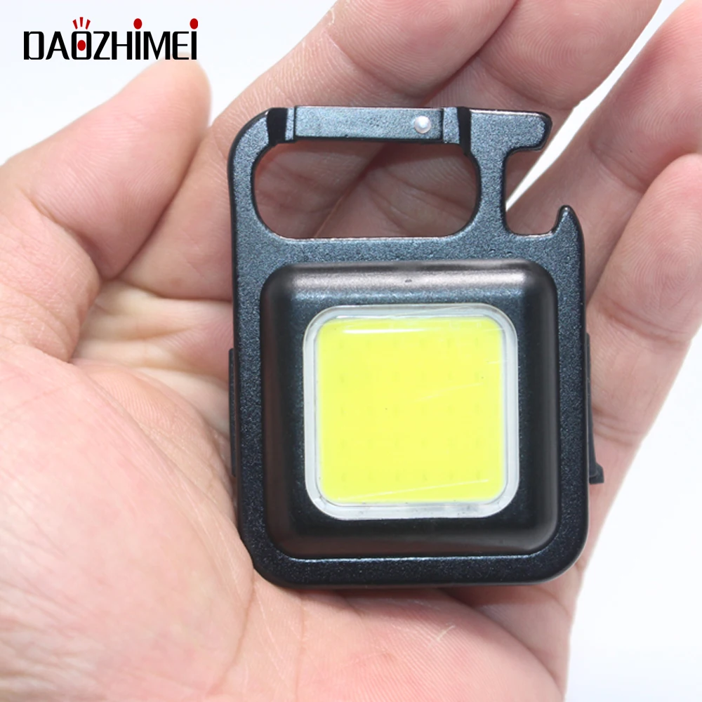 

Mini Multifunctional portable lamp 3 modes USB Charging Emergency Lamps LED Flashlight Camping Small Light Corkscrew