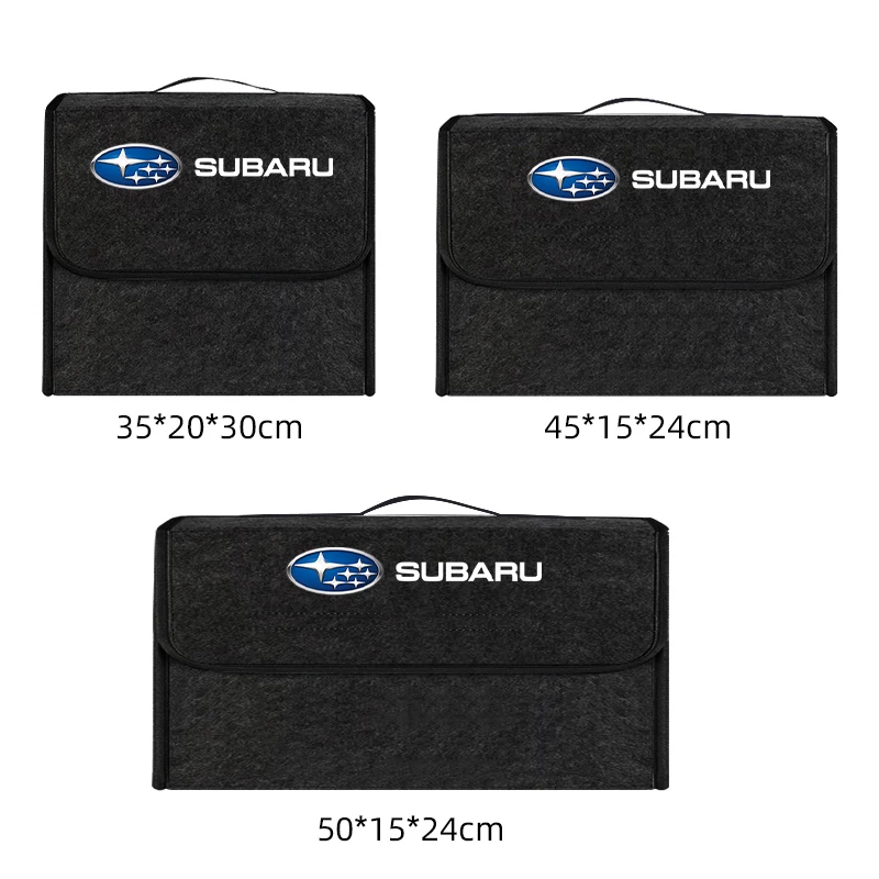 Car Trunk Storage Bag Organizer Sundries Stowing Tidying Box For SUBARU Forester Impreza Legacy Outback WRX STI BRZ XV