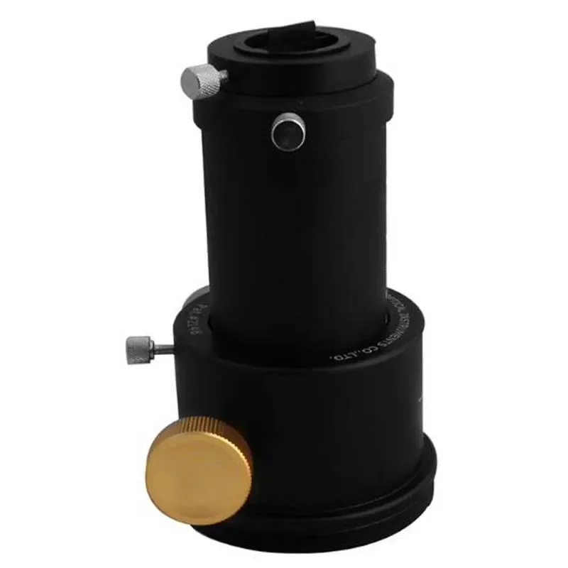 Crayford Focuser 10:1 kecepatan tunggal 2 ", untuk refraktor benang dengan 2" hingga 1.25 "Aksesori teleskop astronomi