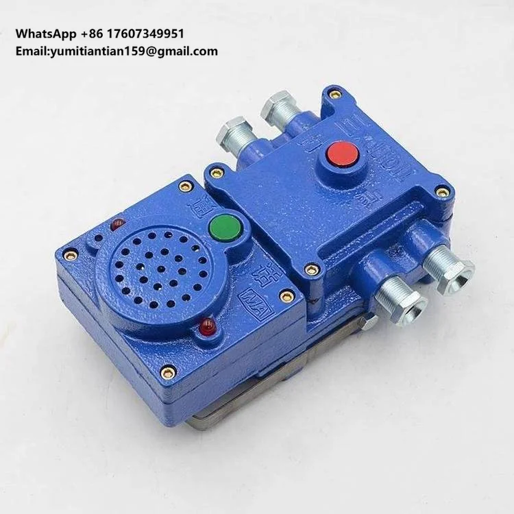

KXH127 Mine Flameproof and Intrinsic Sound and Light signal Device with Emergency Stop Type Voice Sound and Light Alarm