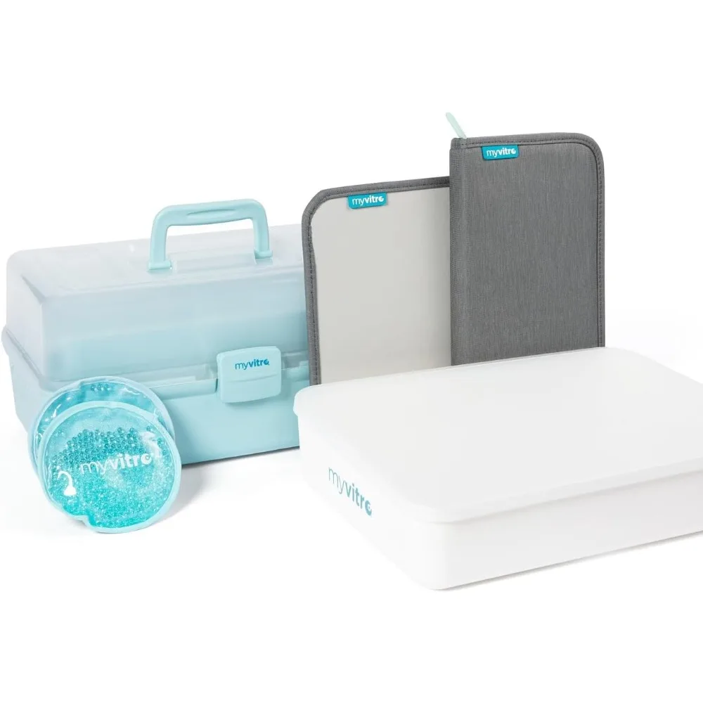 

The Essential IVF Support Kit from MyVitro | Great IVF Gift | 6 Products That are IVF Must Haves | White Color