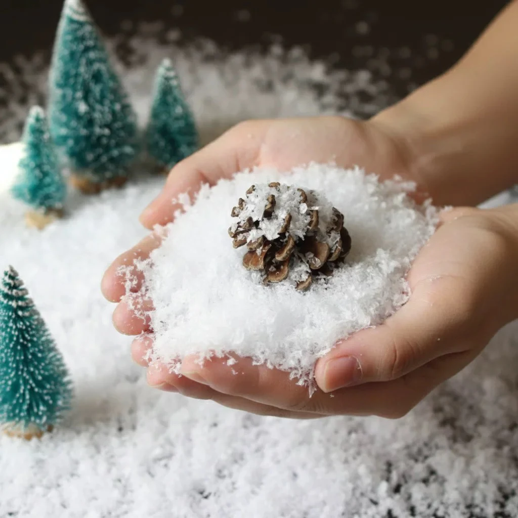 1 Pcs Machine-made Snow Simulated Snowflake Fragments Christmas Decoration Xmas Tree Winter Party Wedding Prop Toys