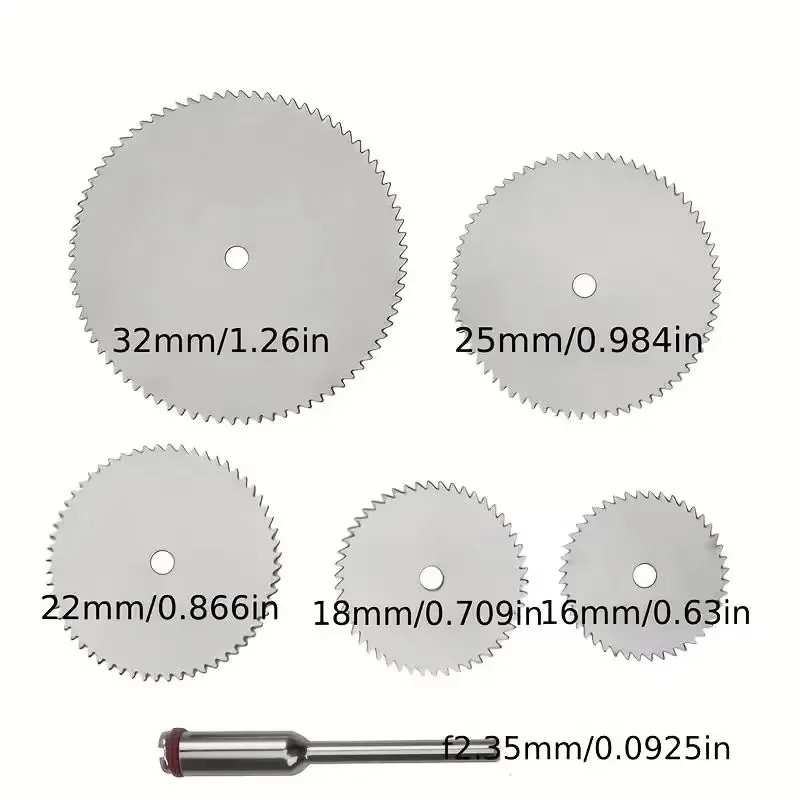 stainless steel small saw blades, wood plastic PVC cutting blades, rotating tools, circular saw blades, easy to install, lightwe