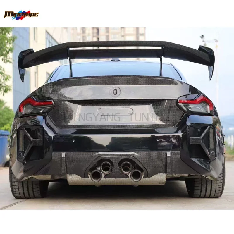 

Factory Hot Selling New Arrival OE Style Dry Carbon Fiber Trunk Lid Car Spoiler Exterior Accessories for 2 Series G87 M2 Upgrade