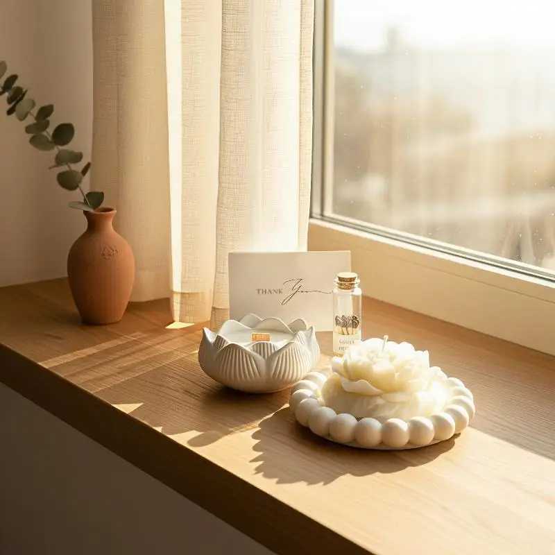 White Gypsum Conch Ornament Durable 3D Textured Design Cute Aesthetic Decor for Dorm Desktop Bedroom Shelf