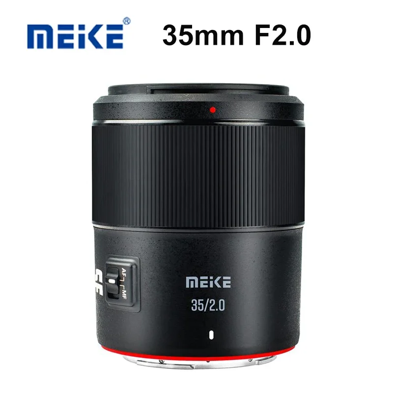 Meke 35mm F2.0 Full Frame Autofocus Lens STM Large Aperture Portrait Prime Camera Lens for Panasonic L Sony E Nikon Z