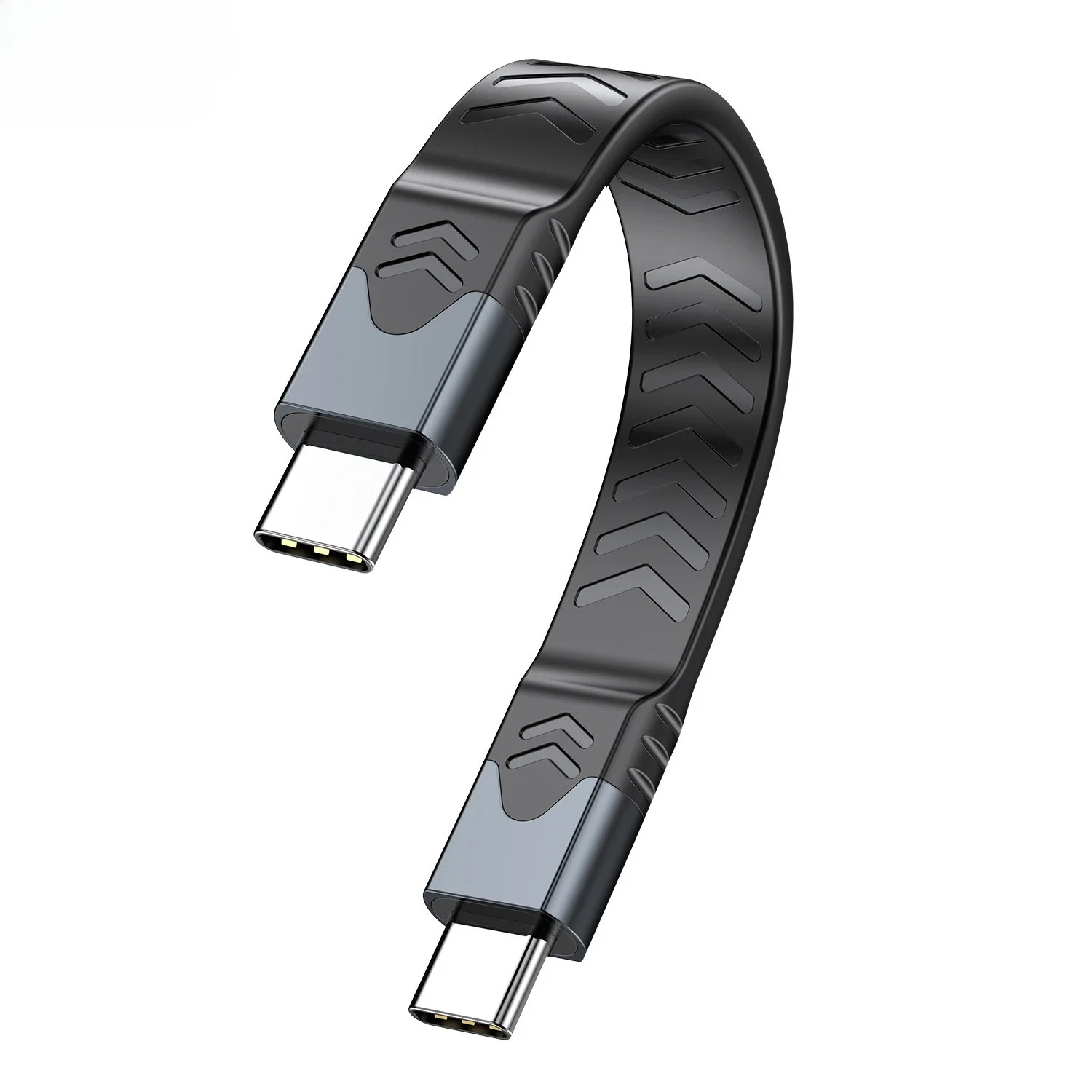 كابل USB 5 FPC قصير 80Gbps 240W 16K لـ Thunderbolt 5 Type C شحن سريع Thunderbolt4 USB 5.0 USB C إلى C كابل نقل البيانات