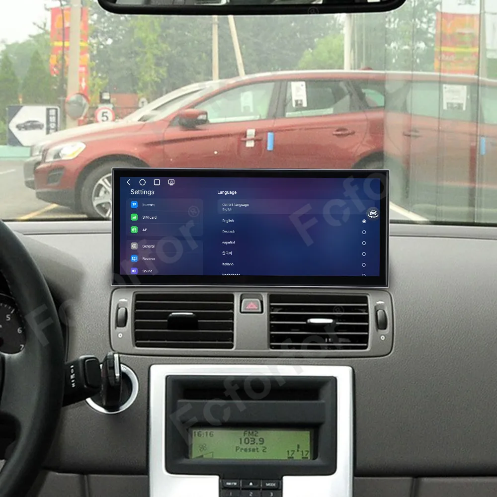 

Qualcomm Carplay 15.8 Inch QLED Screen Car Radio For Volvo S40 2004-2012 Android 15 Multimedia Player GPS Navigation Stereo DSP