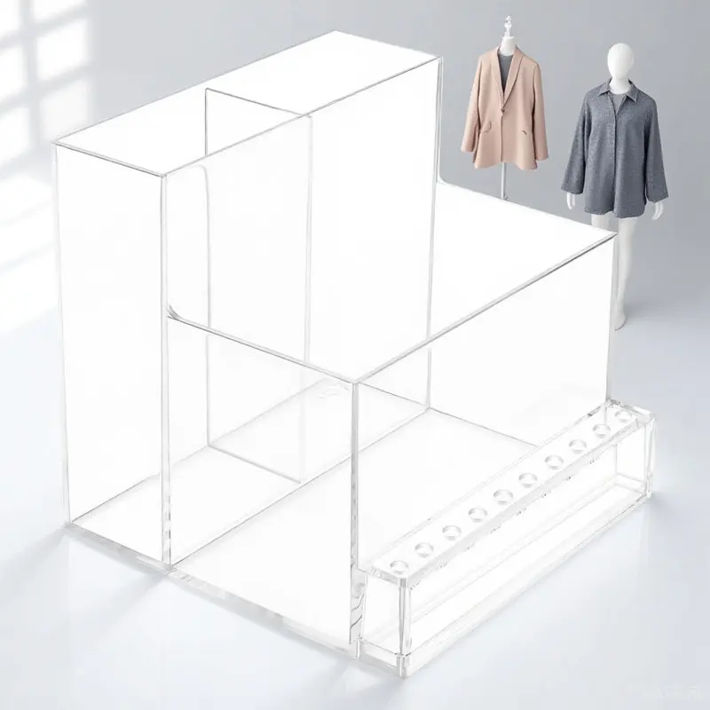 

Nail Drill Bits Organizer Stand Rack Nail Salon Supply Multi-Function Storage Box Easy Access Simple Structure Professional