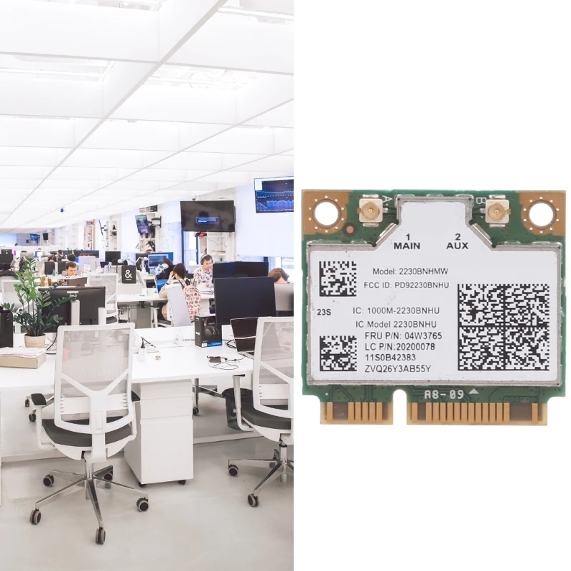 Wifi Bluetooth4.0 カード Wireless-N 2230 2230BNHMW ハーフミニ PCI-E カード用