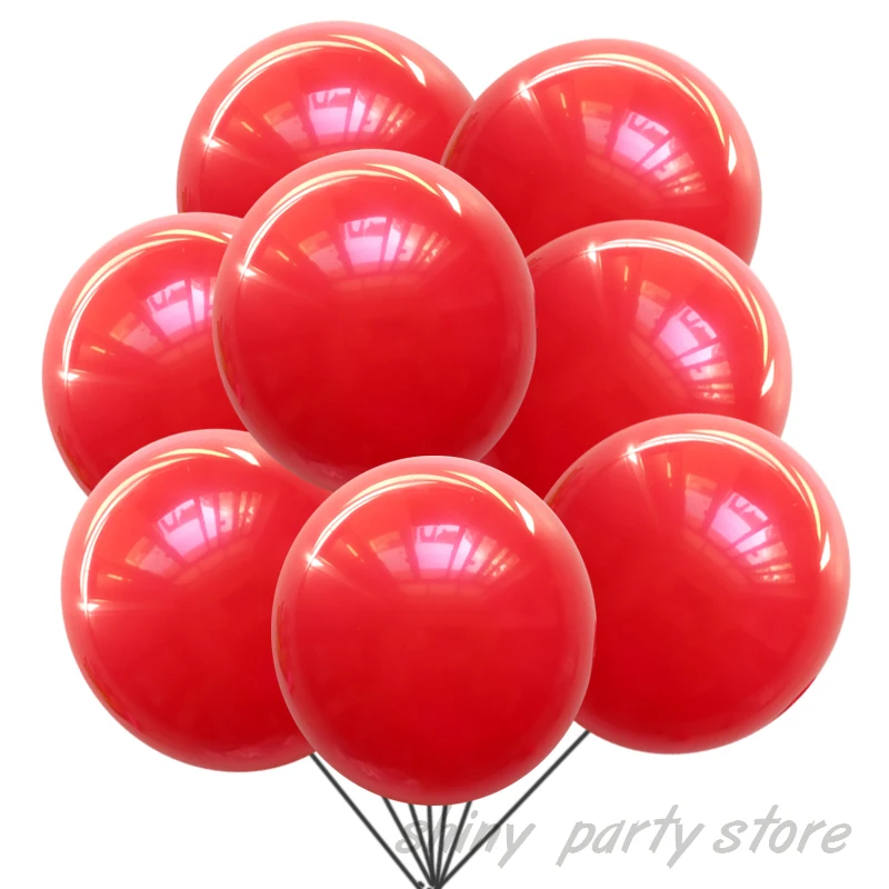 

Colorful Party Balloons 50pcs 10inch 12inch Matte Helium Balloons for Happy Birthday Party Decoration Wedding Arch Decoration