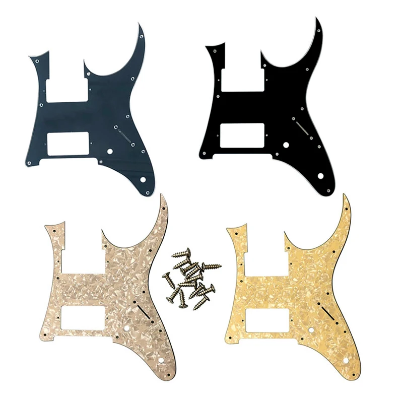 

Pleroo Custom Guitar Parts - For Ibanez MIJ RG 350 DXZ Guitar Pickguard HH Humbucker Pickup Scratch Plate Multiple Colour