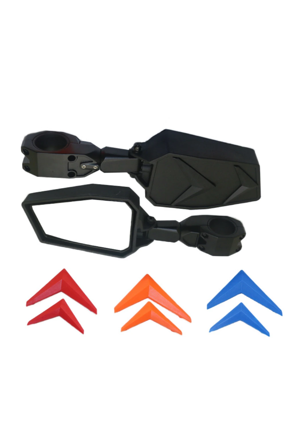 Universal UTV Side Mirror Pair, HD Anti-Glare 1.75