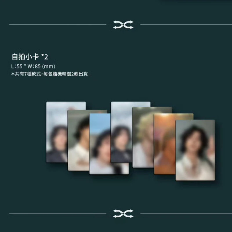 حقيقي Hua Chenyu التغيير الكمي النقطة الحرجية السادسة المادية الجديدة ألبوم CD صور كلمات بطاقة صغيرة نسخة تايوان