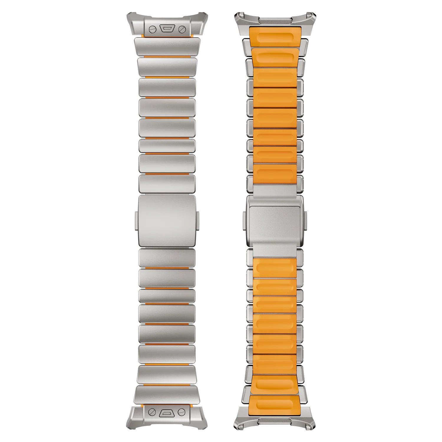 Luxuriöses Titan-Metallarmband für Samsung Galaxy Watch Ultra 2 2025 2024 47mm Magnetisches Silikon-Armband Herren Business-Accessoires – Detail 11