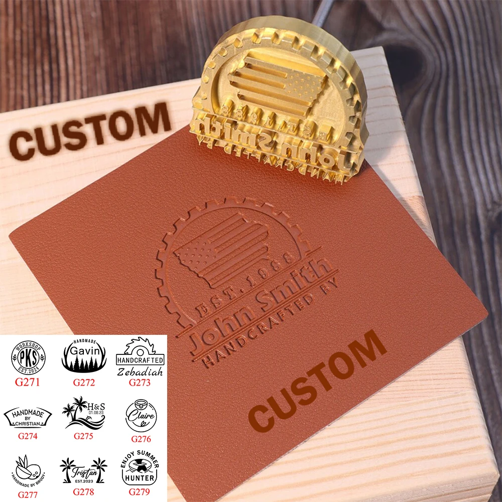 

Custom Coconut Stamps Personalized Brass Iron Stamp Own Logo Letter Design Custom Cake Hamburger Wedding Party Private LOGO Gift