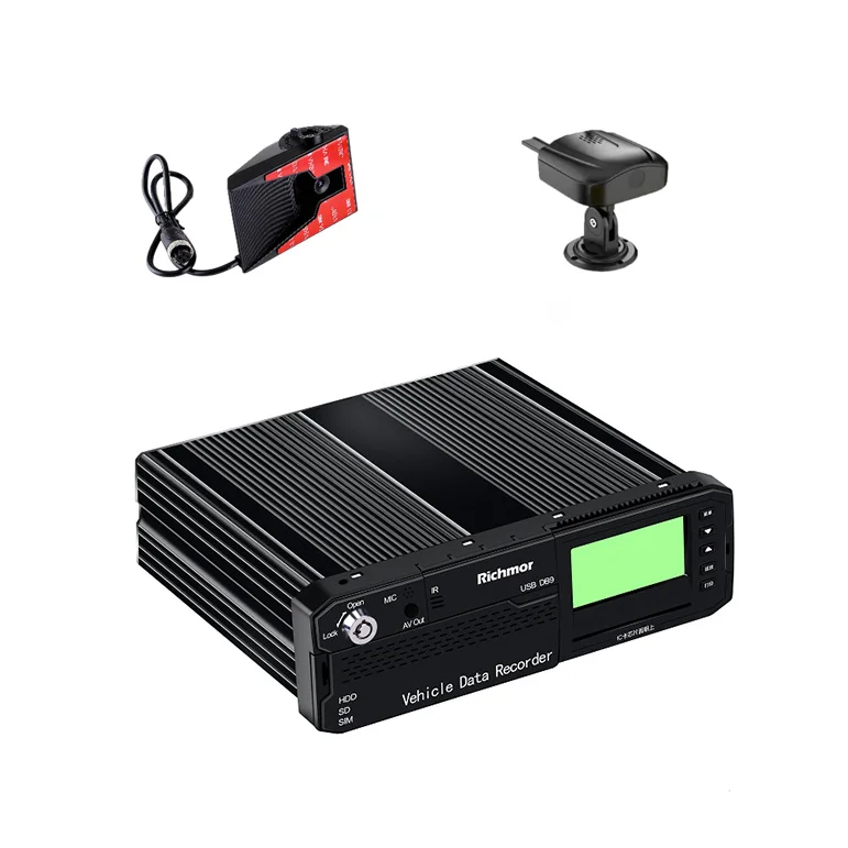 

Richmor MDVR for Bus Truck Van Trailer 8CH 1080P AI Function HDD 4G WIFI Mobile DVR Video Recorder