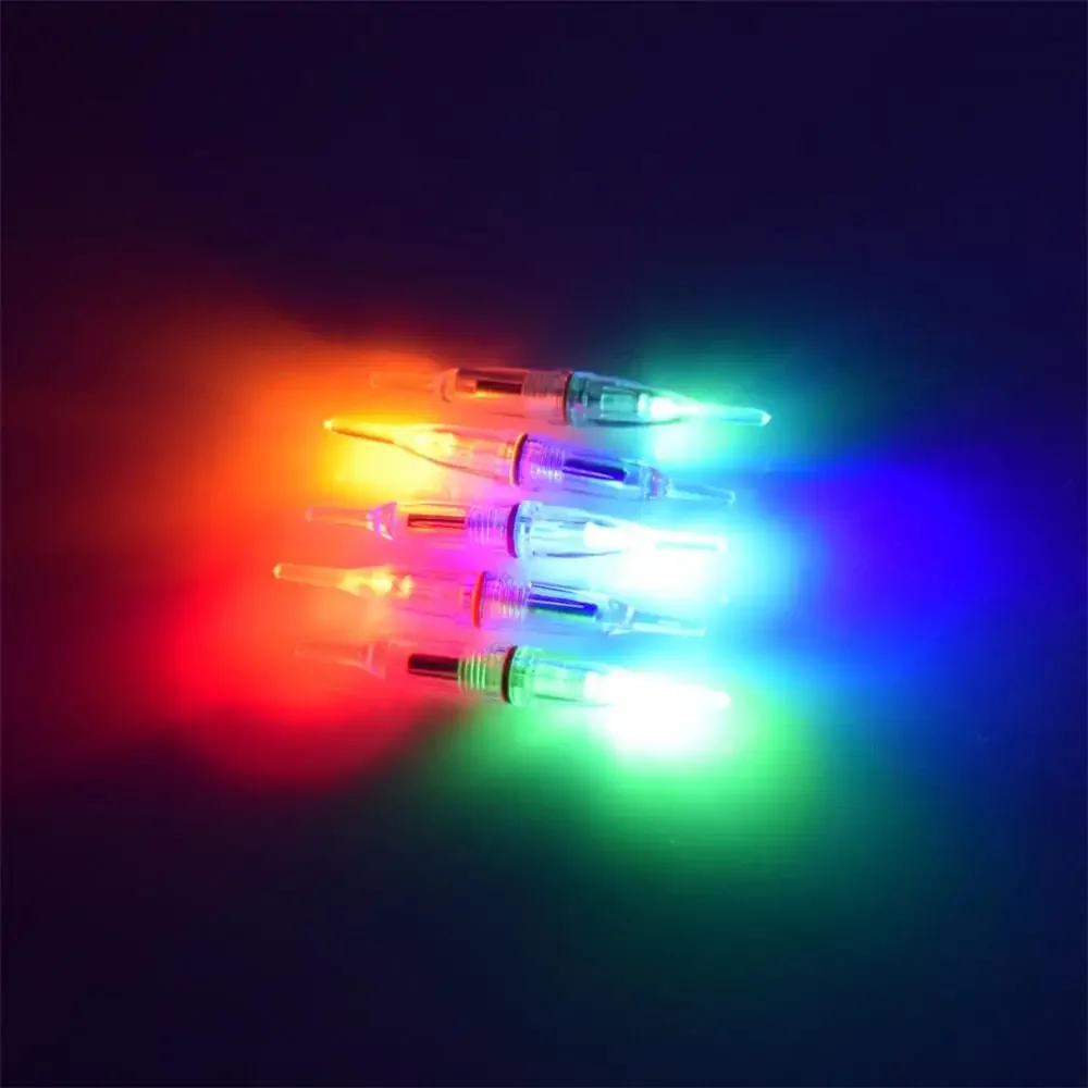 5 uds luces de pesca intermitentes de dos extremos, luces de pesca subacuáticas, luces de cebo nocturno de pesca en barco, luces traseras