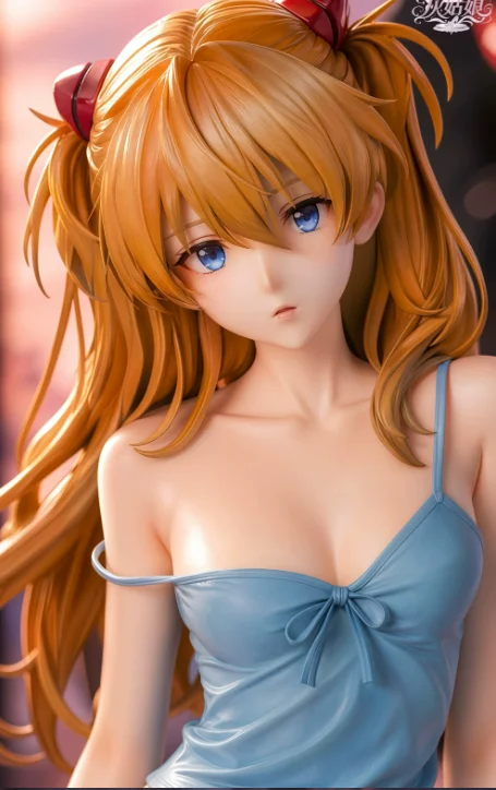 New Anime Asuka Langley Soryu Anime Figure Soryu Asuka Rangure Action Figures High-quality Version Statue Decora Model Doll Gift