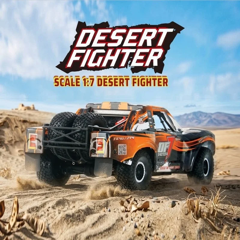 Yikong DF7 YK4072V4 1/7 Scale 6S Brushless 4WD RC Car Remote Control Desert Short Course Truck Off Road Hobby Vehicle Model