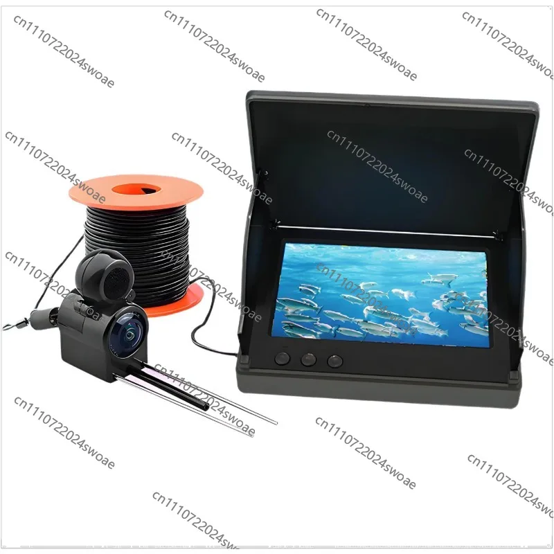 For 4.3/5 Visual Fish Finder High Definition Fishing Night Vision Underwater Camera Anchor Fish Display