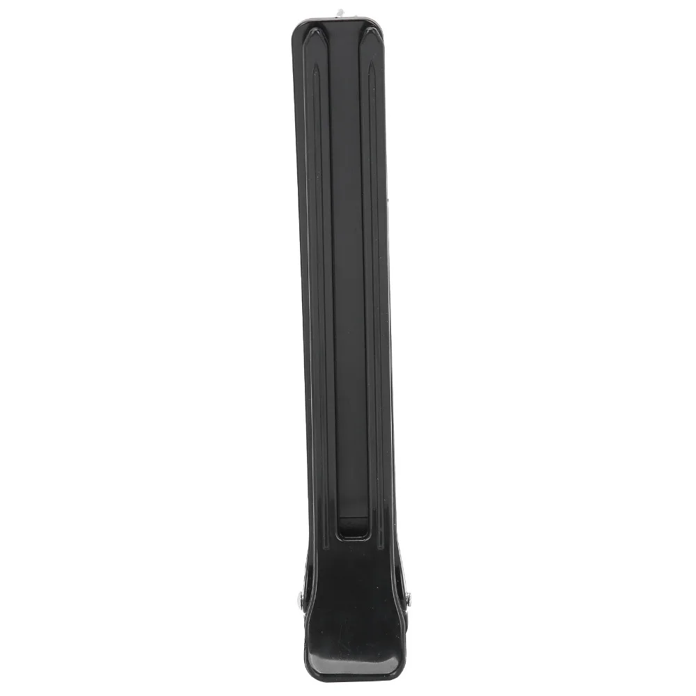 Black Long Hair Clips Durable Lightweight Hair Sectioning Clips Professional Premium Anti-Slip Hair Accessory Salon Use