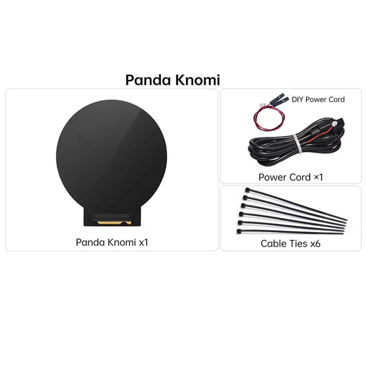 شاشة عرض Yours BIGTREETECH Panda Knomi تخصيص البرامج الثابتة UI OTA تحديثات في الوقت الحقيقي لطابعات Bambu Lab P1 A1 X1 MINI ثلاثية الأبعاد